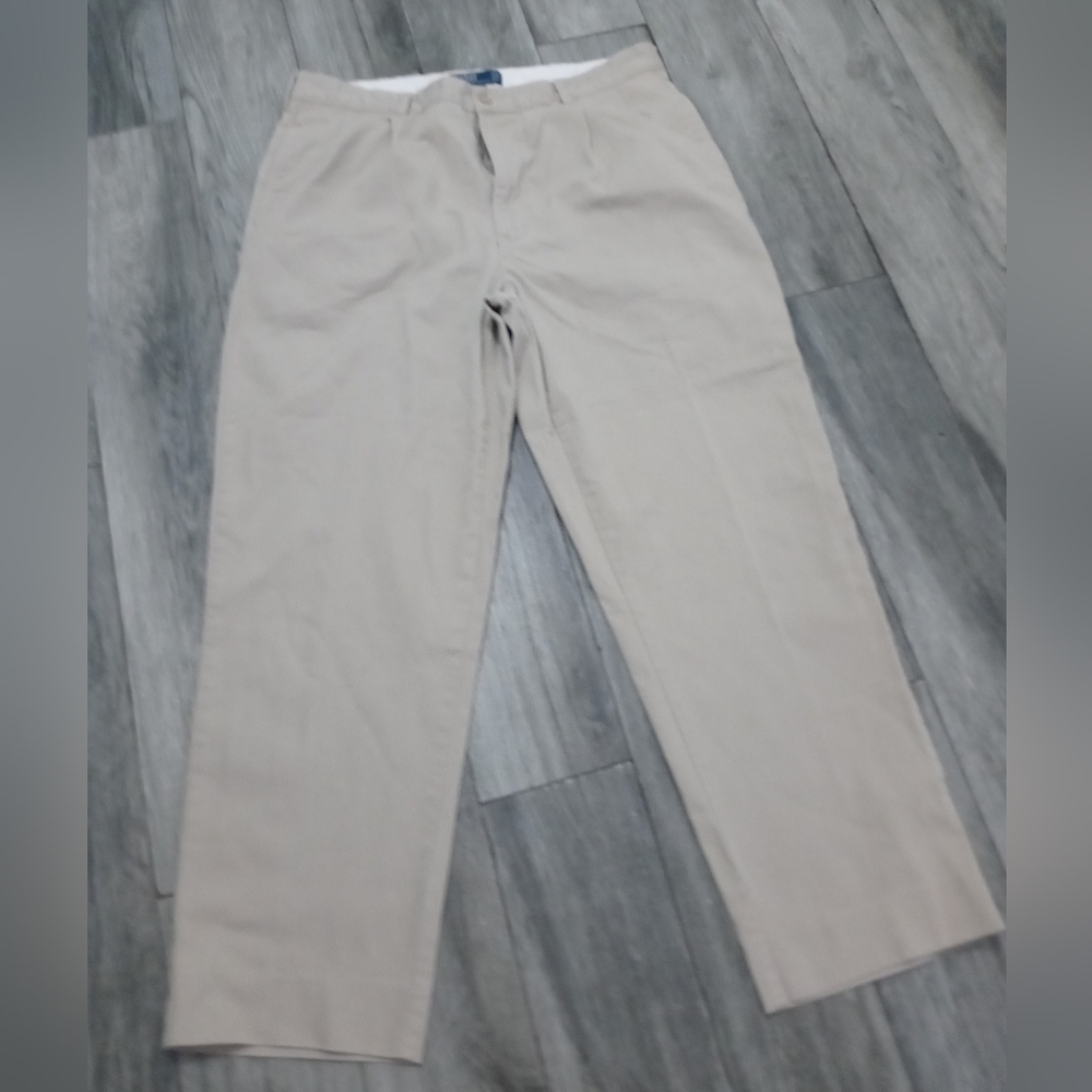 POLO RALPH LAUREN BEIGE CLASSIC CHINO HAMMOND PANTS 38/32